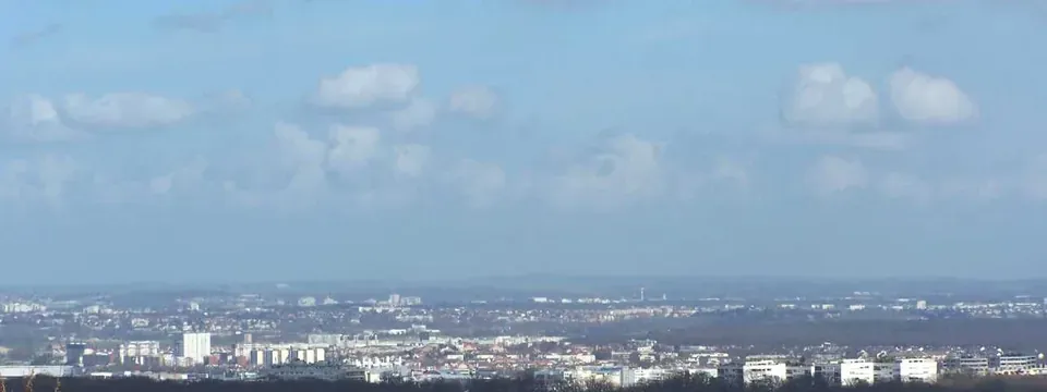 Achères, vue de la commune