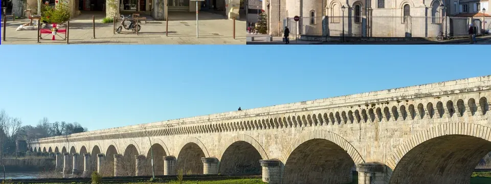 Agen, vue de la commune
