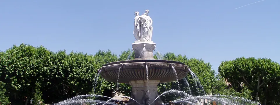 Aix-en-Provence, vue de la commune