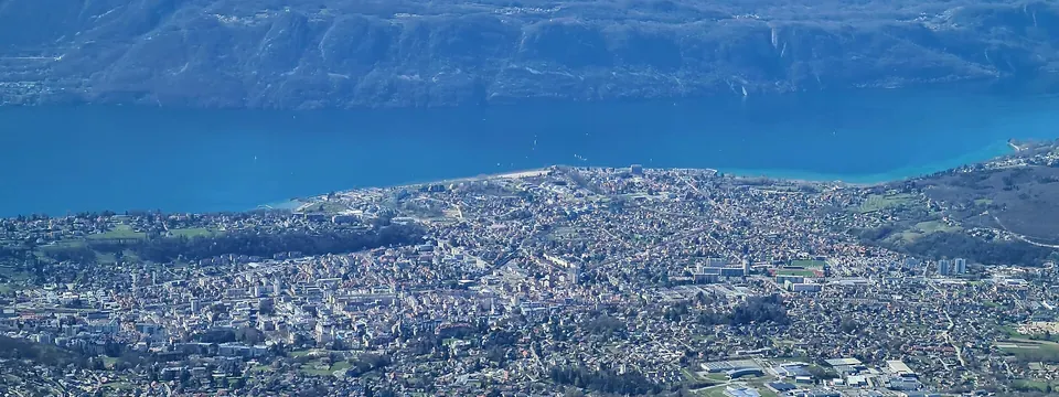 Aix-les-Bains, vue de la commune