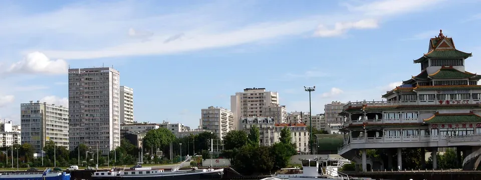 Alfortville, vue de la commune