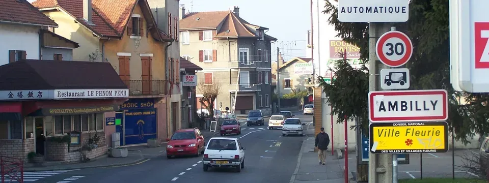 Ambilly, vue de la commune