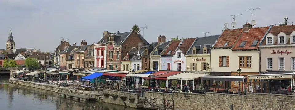 Amiens, vue de la commune