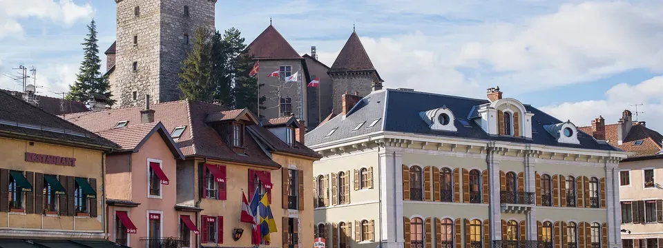 Annecy, vue de la commune