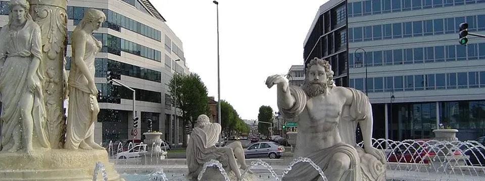 Antony, vue de la commune