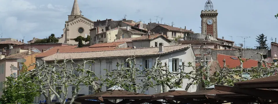 Aubagne, vue de la commune