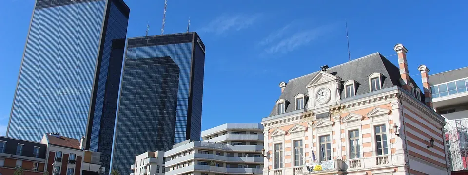 Bagnolet, vue de la commune