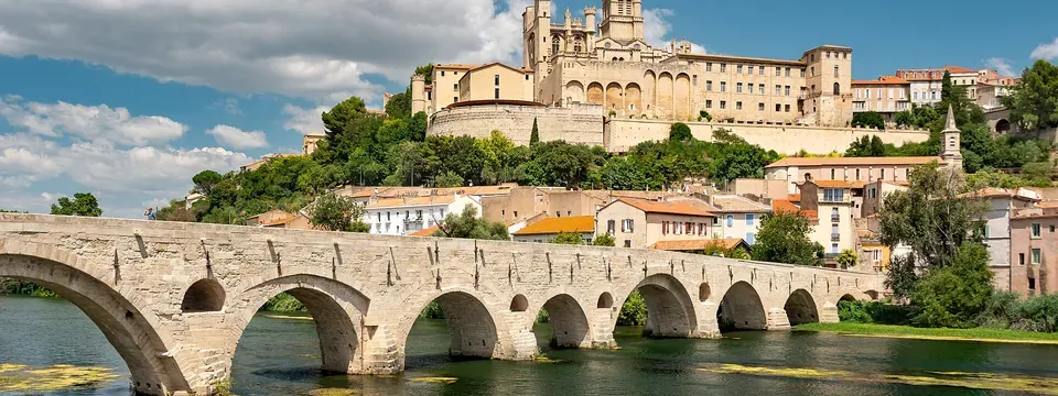 Béziers, vue de la commune