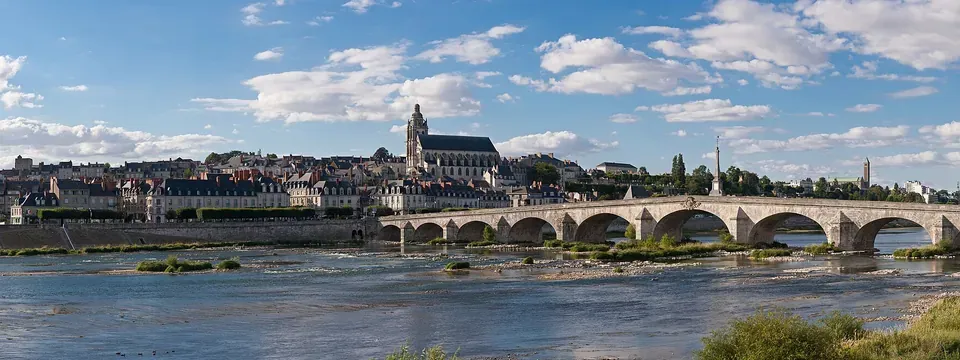 Blois, vue de la commune