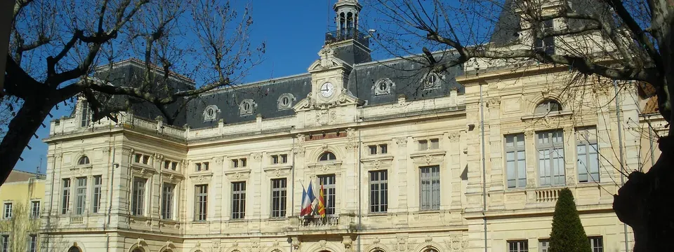 Bollène, vue de la commune
