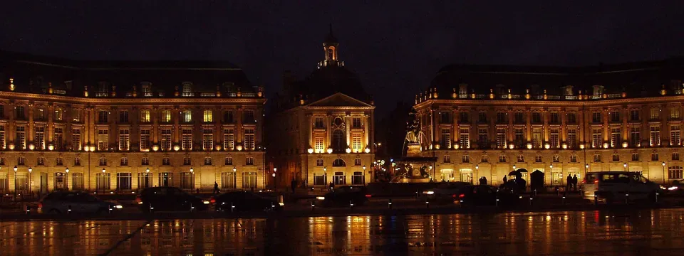 Bordeaux, vue de la commune