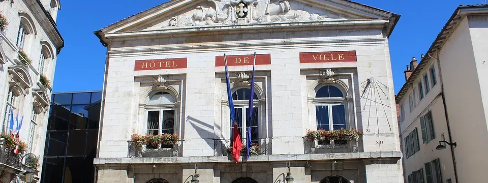 Bourg-en-Bresse, vue de la commune