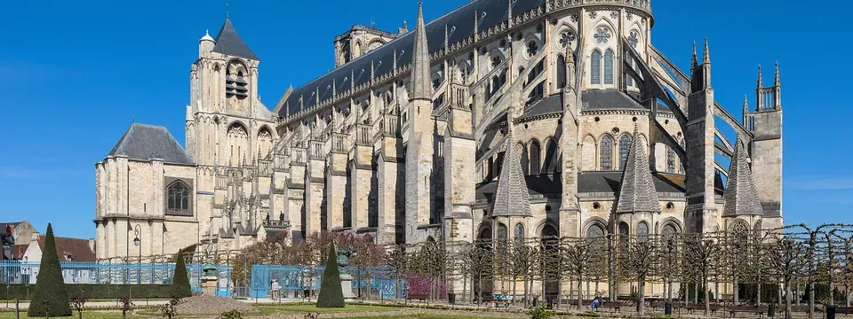 Bourges, vue de la commune