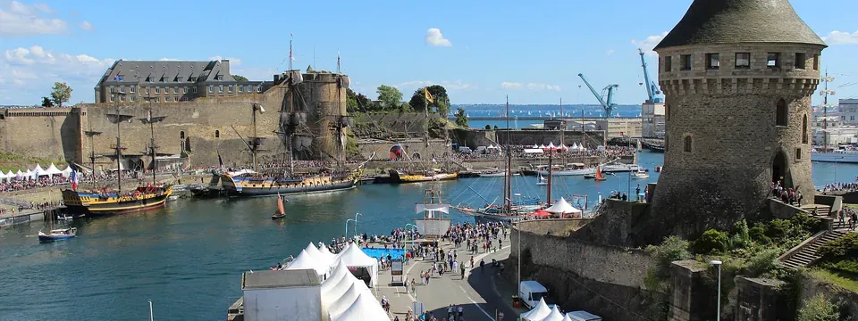 Brest, vue de la commune