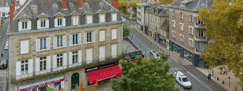 Brive-la-Gaillarde, vue de la commune