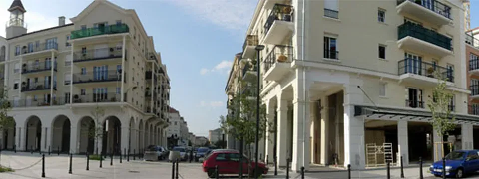 Bussy-Saint-Georges, vue de la commune
