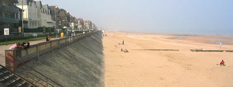 Cabourg, vue de la commune