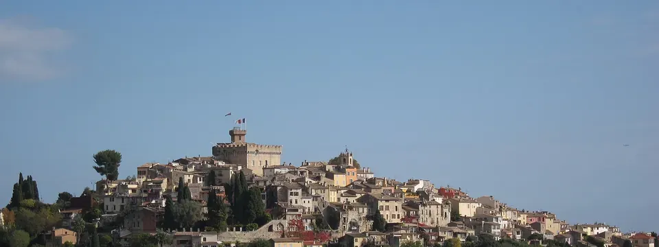 Cagnes-sur-Mer, vue de la commune