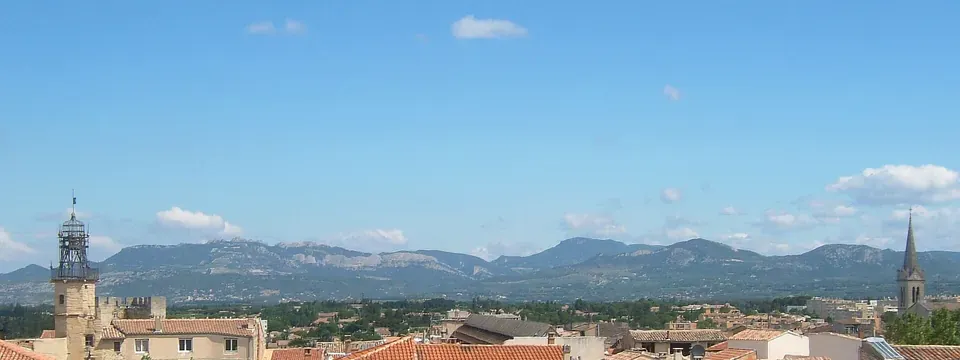 Carpentras, vue de la commune
