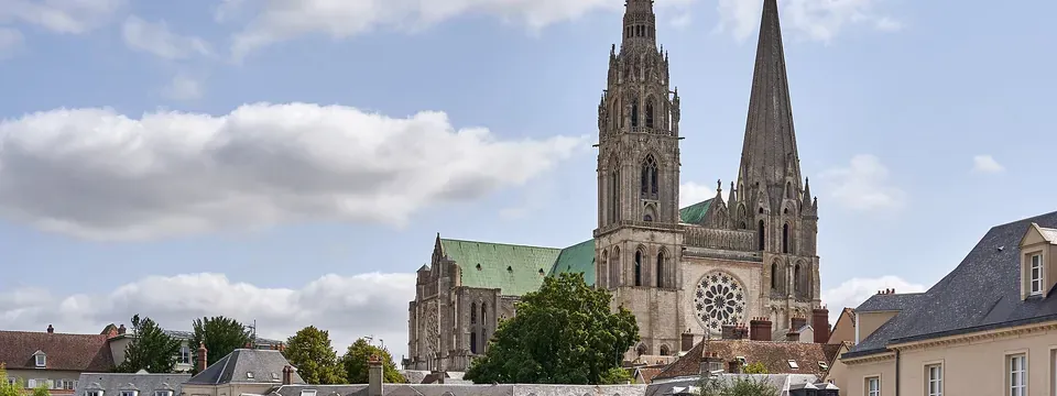 Chartres, vue de la commune