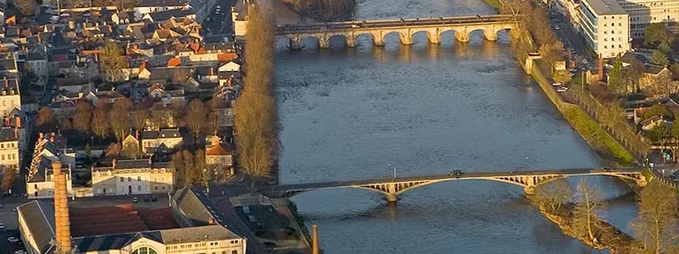Châtellerault, vue de la commune