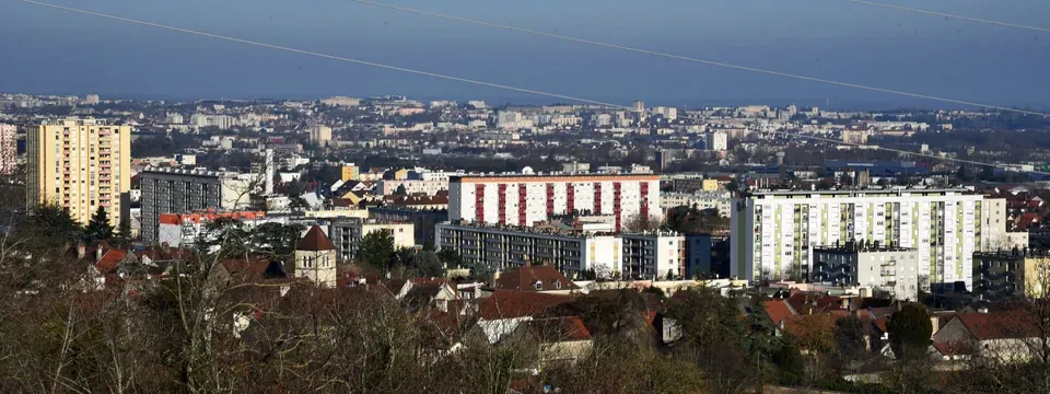 Chenôve, vue de la commune