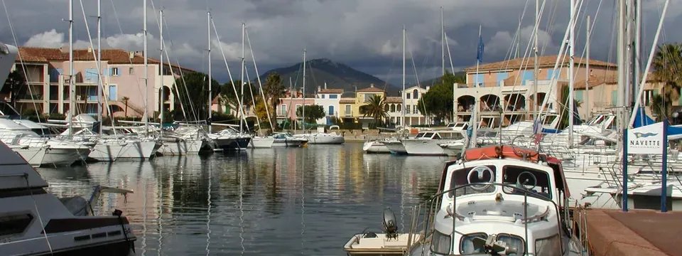 Cogolin, vue de la commune