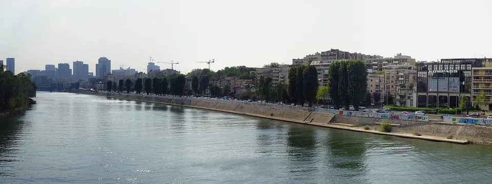 Courbevoie, vue de la commune