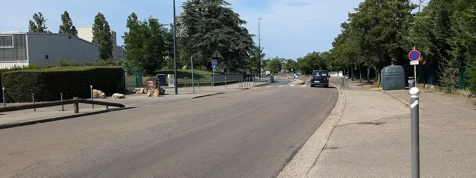 Décines-Charpieu, vue de la commune