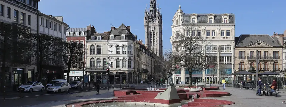 Douai, vue de la commune