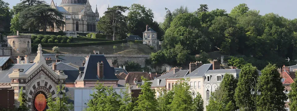 Dreux, vue de la commune