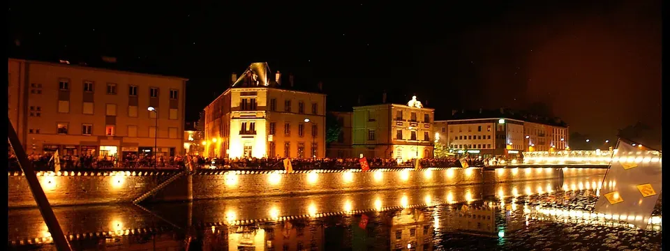 Épinal, vue de la commune