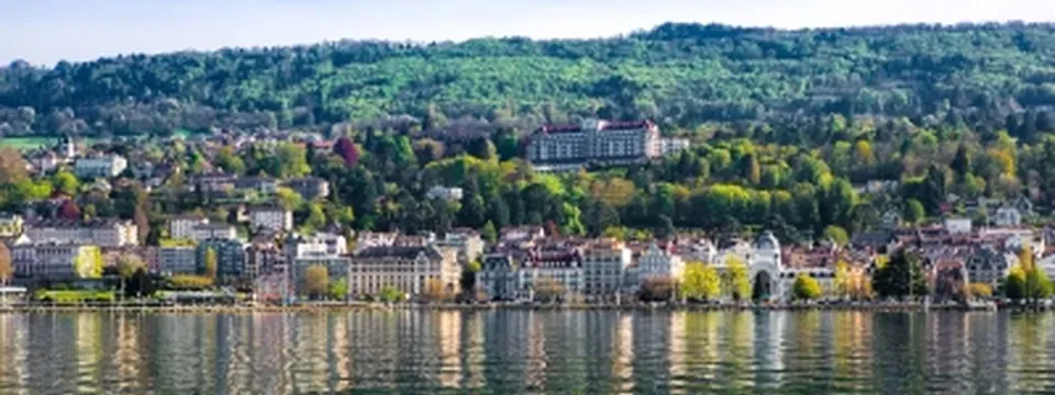 Évian-les-Bains, vue de la commune