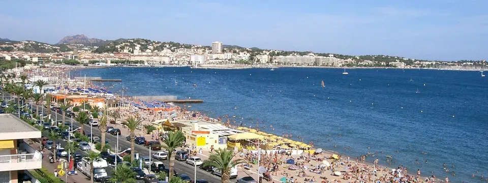 Fréjus, vue de la commune