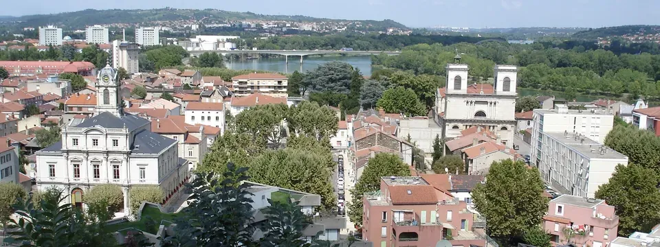 Givors, vue de la commune
