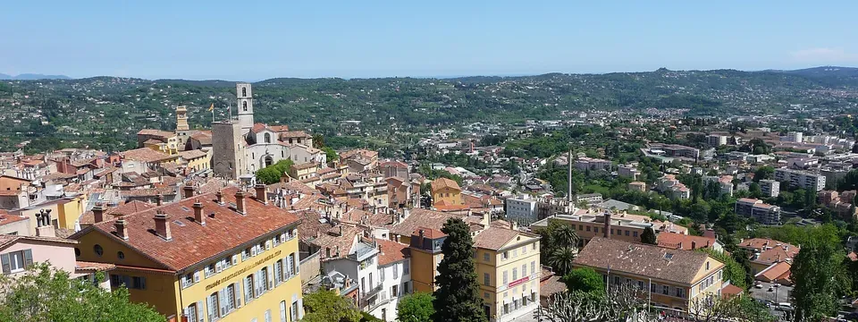 Grasse, vue de la commune