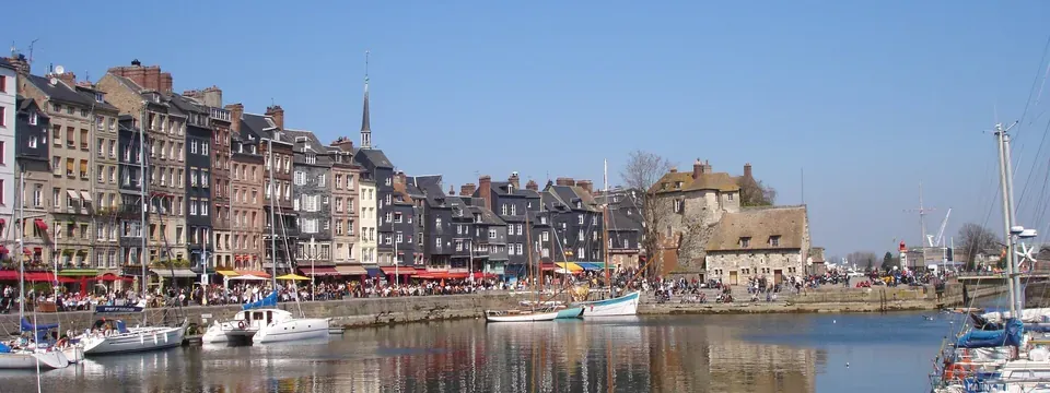 Honfleur, vue de la commune