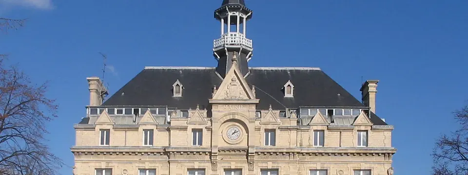 La Courneuve, vue de la commune