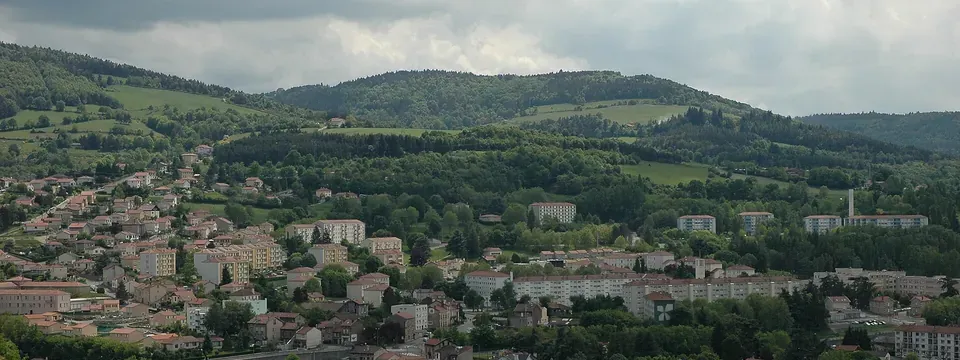Le Chambon-Feugerolles, vue de la commune