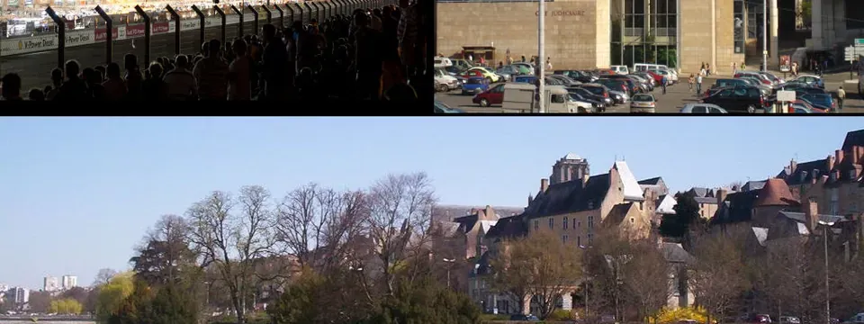Le Mans, vue de la commune