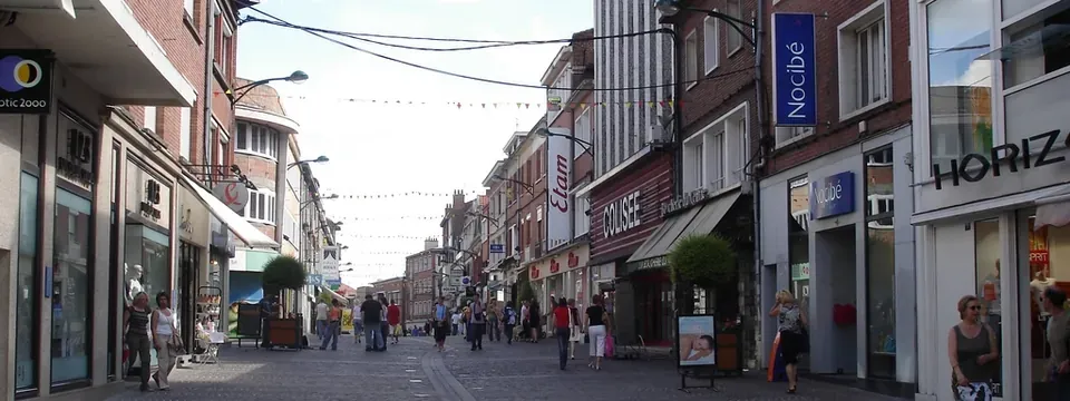 Lens, vue de la commune