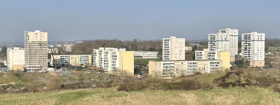 Les Mureaux, vue de la commune