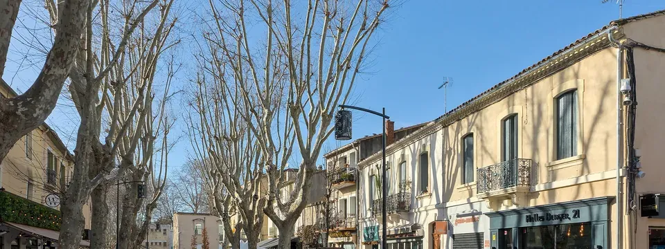 Lunel, vue de la commune