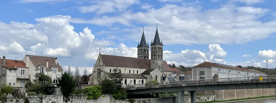 Melun, vue de la commune