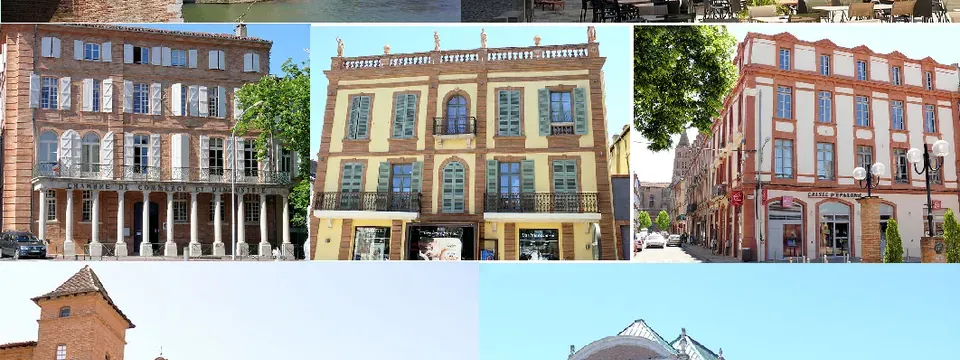 Montauban, vue de la commune