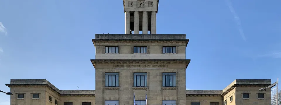 Montreuil, vue de la commune