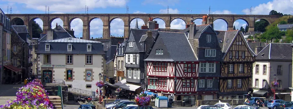 Morlaix, vue de la commune