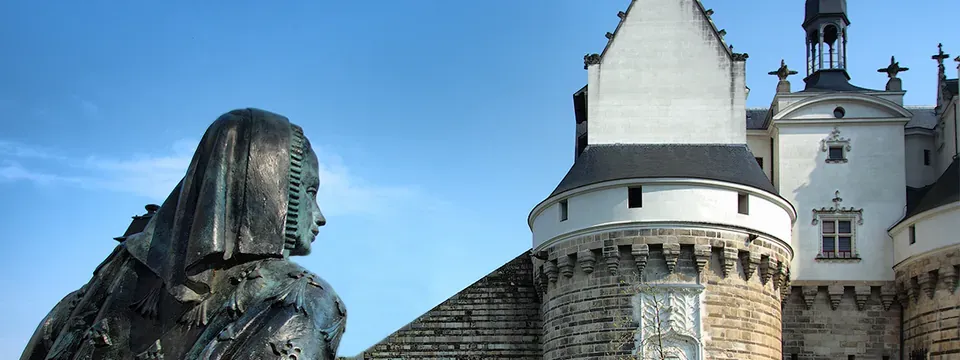 Nantes, vue de la commune