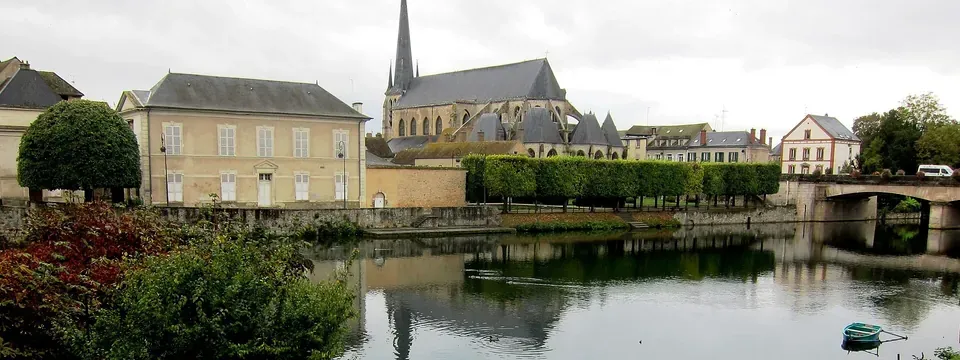 Nemours, vue de la commune