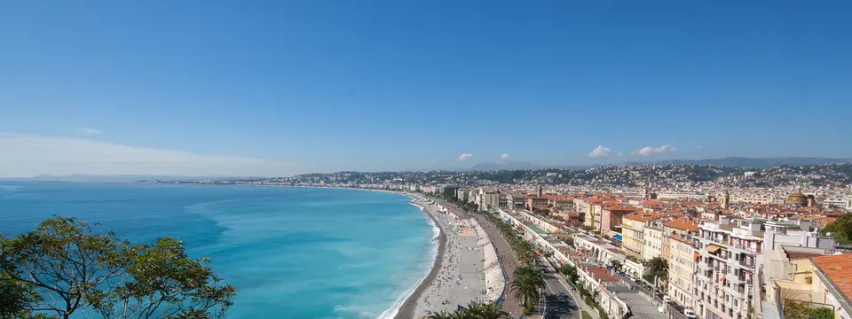 Nice, vue de la commune